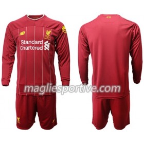Completo Calcio Liverpool Bambino Divisa Prima 2019/2020 ML